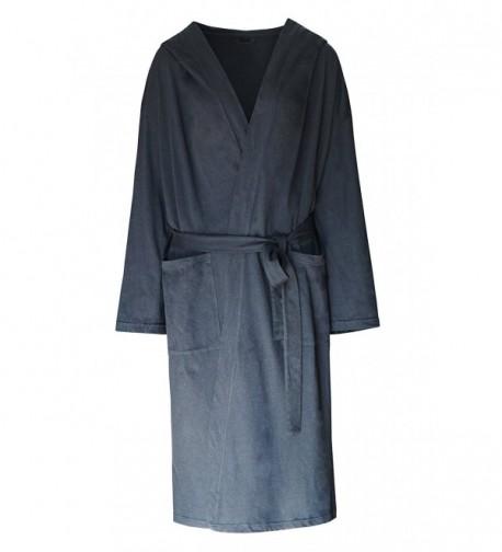 Home Way Cotton Hooded Bathrobe