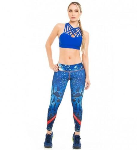 Fiber Printed Legging Mystique Superheroe