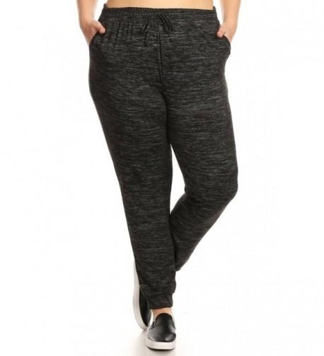 Joggers Stretchy Comfortable Sweater Charcoal