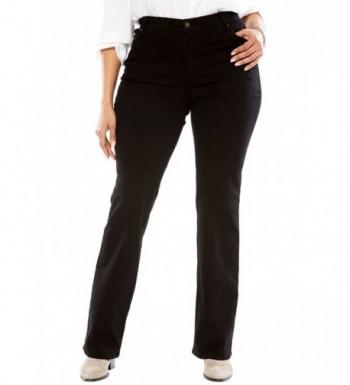 Womens Bootcut Stretch Black Denim