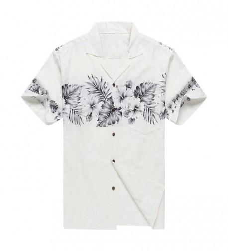 Hawaii Aloha Shirt Cross Hibiscus
