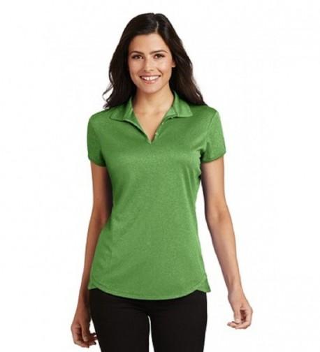 Port Authority Heather Polo Vine Heather Medium