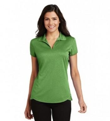 Port Authority Heather Polo Vine Heather Medium