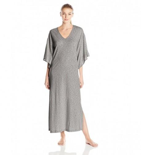 Natori Womens Space Caftan Black