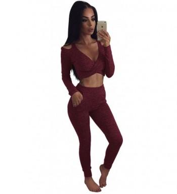 ALAIX WomensSexy Sleeve Leggings Bodycon