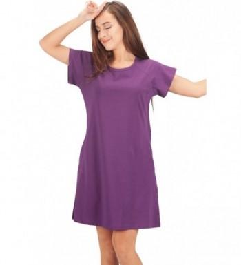 WEWINK CUKOO Womens 100percent Nightshirt