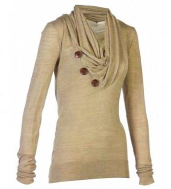 Merryfun Womens Casual Sleeve Knitted