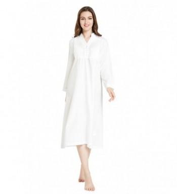 lantisan Nightgown Pleated Victorian Sleepwear