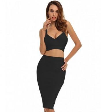 Whoinshop Bodycon Bandage Sleeveless Celebrity