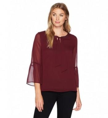 Ivanka Trump Womens Sleeve Blouse