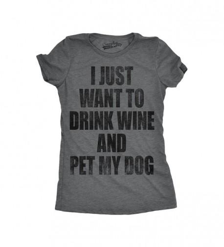 Crazy Dog T Shirts Womens Partying