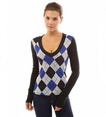 PattyBoutik Womens Neck Checkers Sleeve