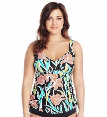 Maxine Hollywood Shirred Underwire Tankini