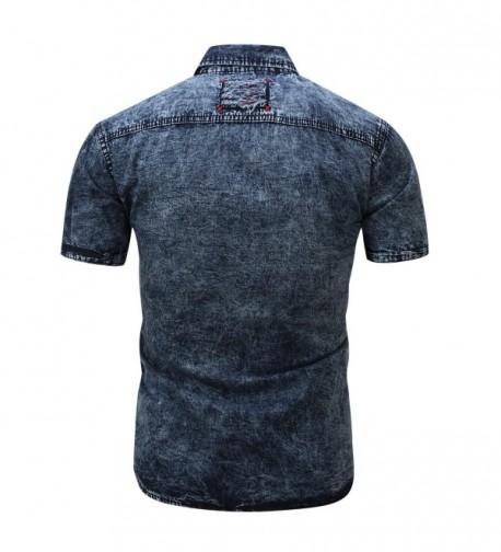 2018 New Men's Casual Button-Down Shirts for Sale