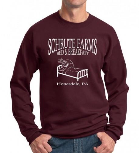 Beetwine Essentials Schrute Breakfast Sweatshirt