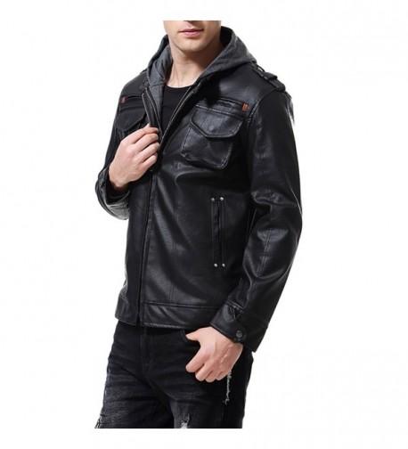 Popular Men's Faux Leather Jackets