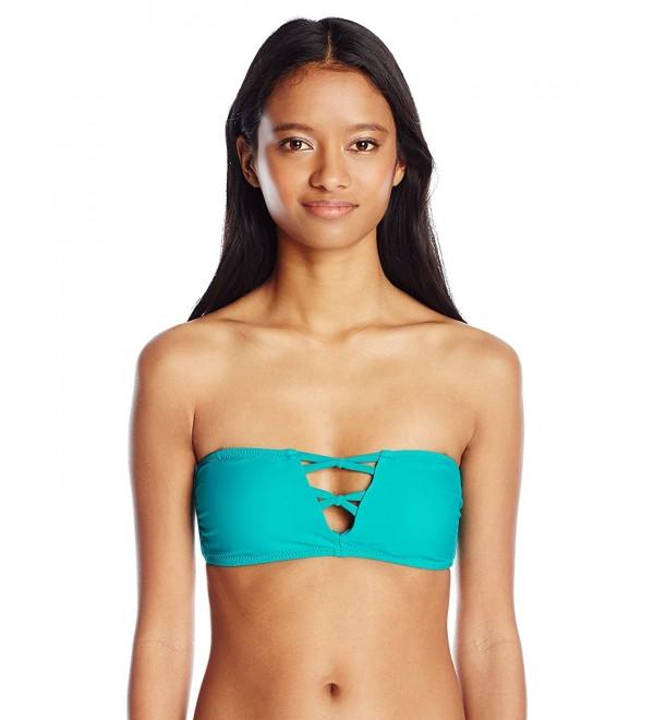 Volcom Womens Simply Bandeau Bikini