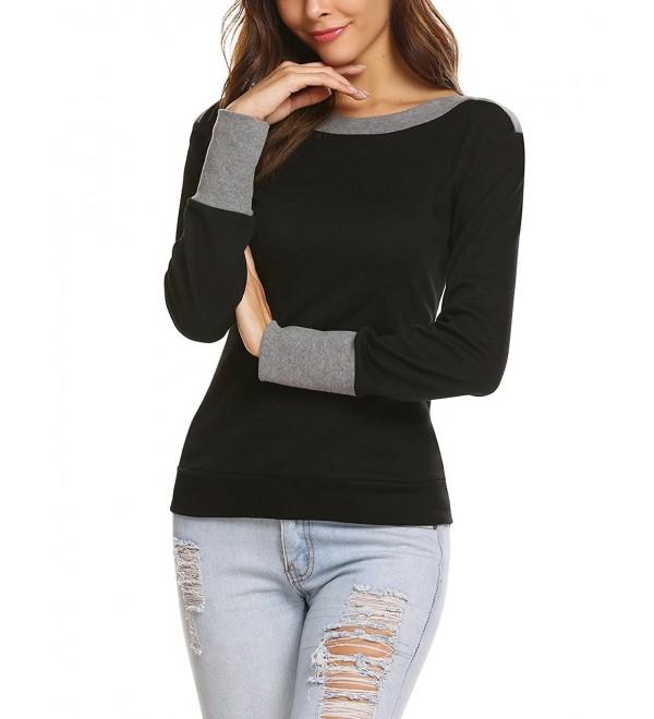 ANGVNS Women Sleeve Casual Raglan