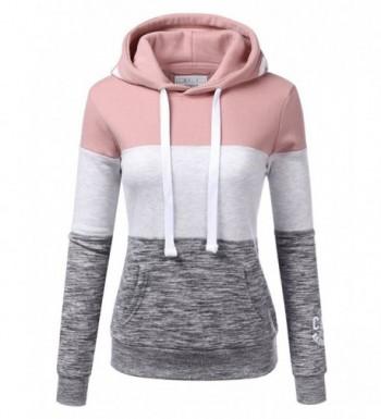 NINEXIS Womens Pullover Sweatshirt MAUVEPINK