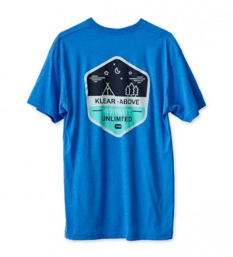 Klear As Day Athletic T Shirt- Lake Blue- Large - C912NVCI7E1