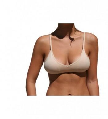 Womens Seamless Padded Bralette Adjustable