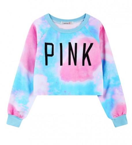 JINTING Womens Colorful Letters Sweatshirt