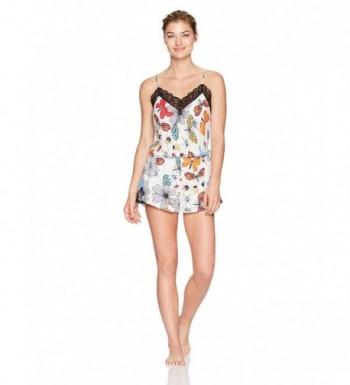 Josie Natori Womens Wanderlust Romper