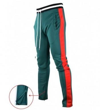 SCREENSHOTBRAND S41700 Premium Track Pants Taping Green Medium