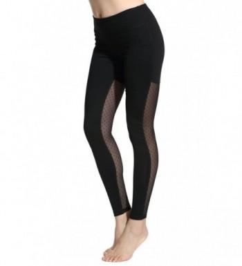 Lotsyle Womens Stitching Fitness Leggings