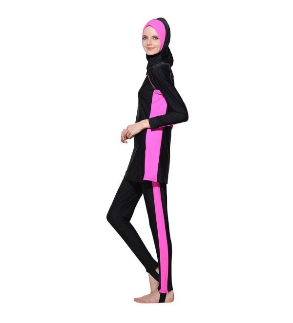 Muslim Swimwear Modest Lady's Full Cover Beachwear Islamic Swimsuit ...
