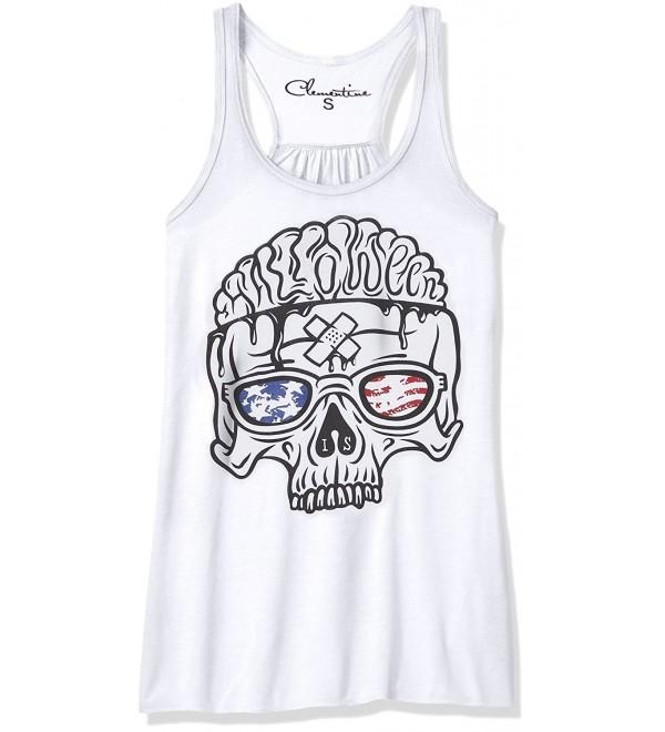 Clementine Apparel Womens Printed Racerback