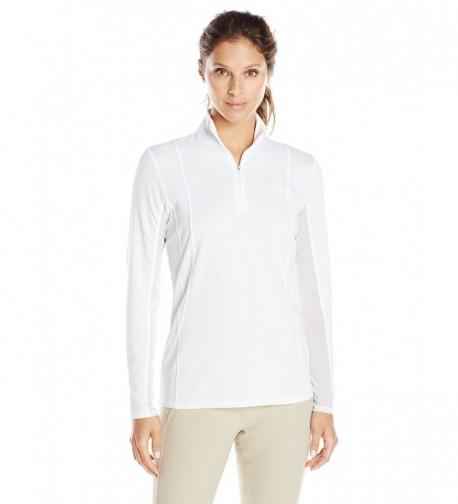 Ariat Womens Sunstopper Pullover White