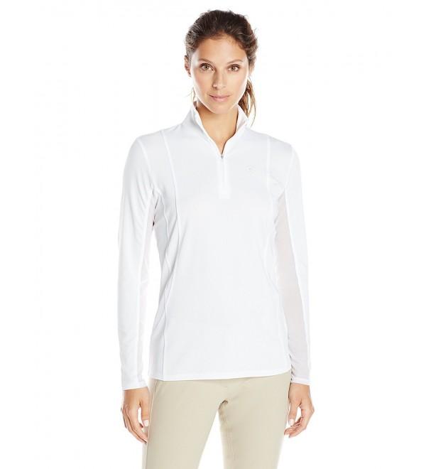 Ariat Womens Sunstopper Pullover White