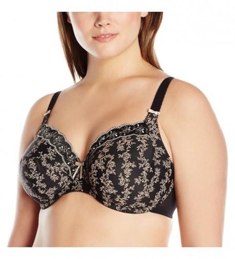 Elomi Womens Underwire Bandless Black