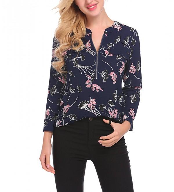 Blouse Shirts Casual Chiffon XX Large