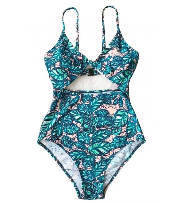 Womens Closure Swimsuit Swimwear Bathing