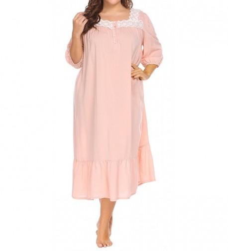 Patricia Nightgown Victorian Sleeveless Sleepwear