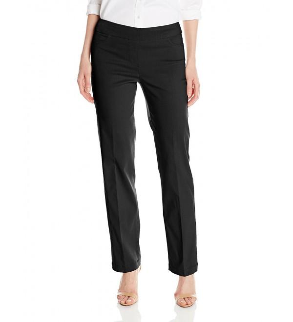 Women's Pull-On Relaxed Leg Pant - Black - CE11WGVL81N