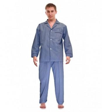 Classical Sleepwear Broadcloth Pajama X Large