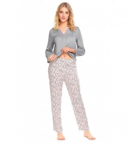 Nessere Woman Pajama Sleeve Pockets