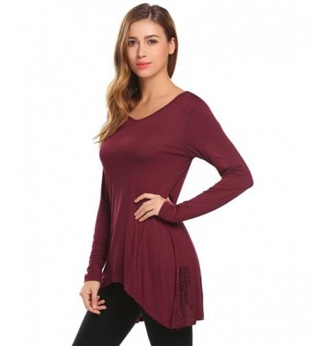 Womens Tunic Leggings Sleeve Shirt