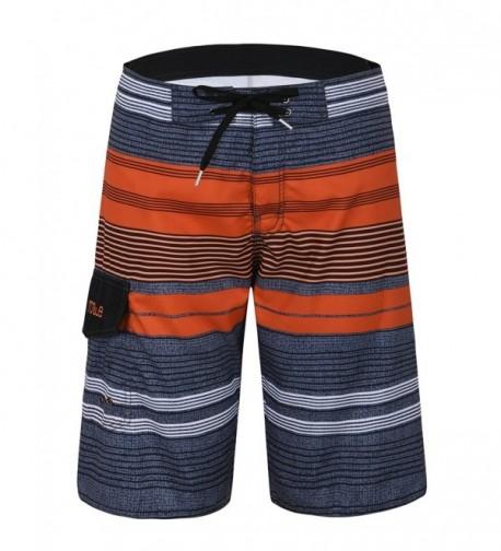 Nonwe Stripe Quick Swimming Shorts