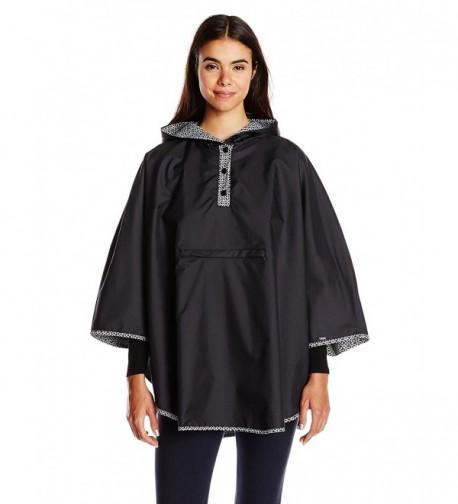 totes Womens Reversible Rain Poncho