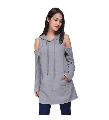 Fancyqube Shoulder Kangaroo Hoodies Sweatshirt