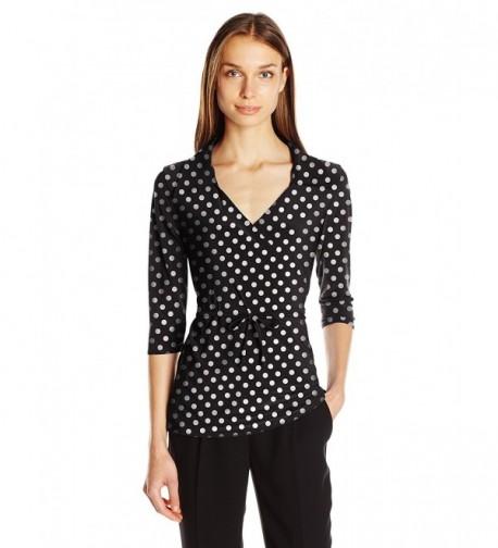 Star Vixen Womens Surplice Self Tie