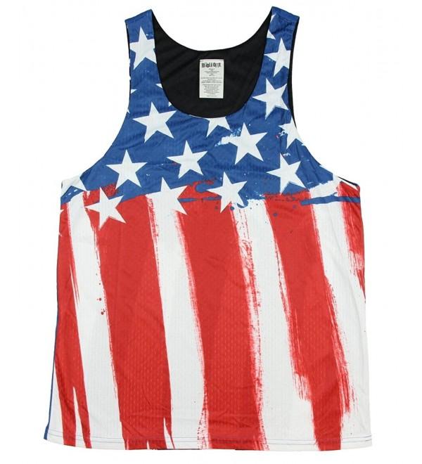 American Flag Graphic Tank Top - C012EJ7Z0W9