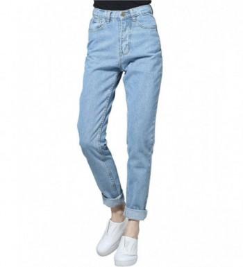 women waist jeans cowgirl boyfriend