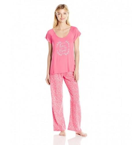 HUE Womens Pajama Ocean Medium