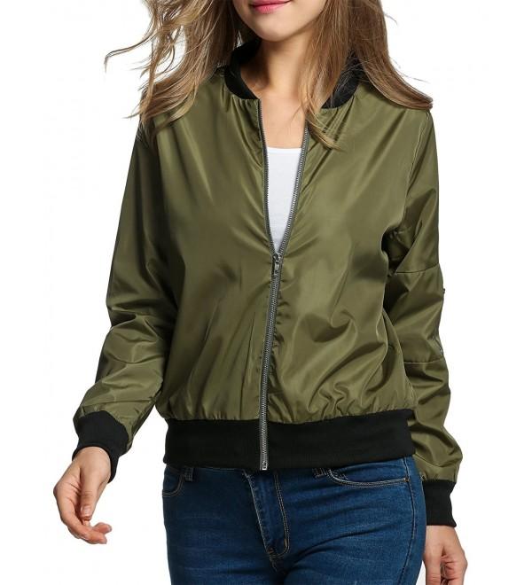 military green bomber jacket womens