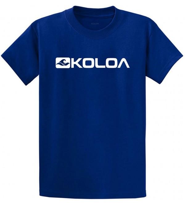 Koloa Surf Heavy Cotton T Shirt DeepMarine